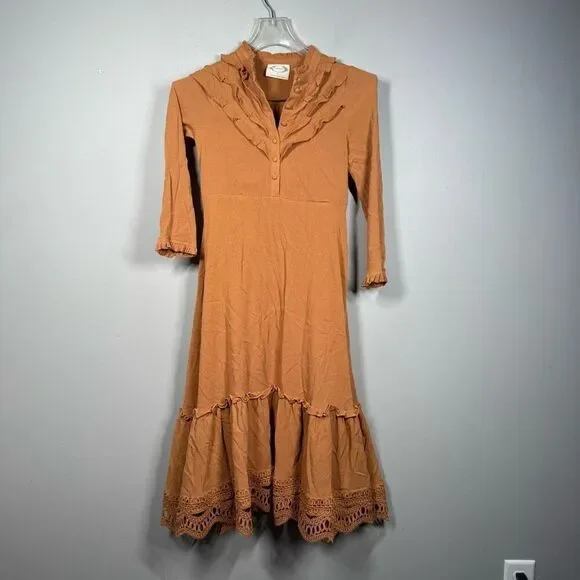 Joyfolie Mia Joy boho full skirt maxi dress girls 8 - Picture 1 of 10